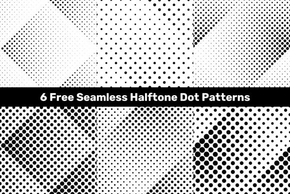 6 Free Seamless Halftone Dot Patterns: Real-World Uses You’ll Actually Reach For