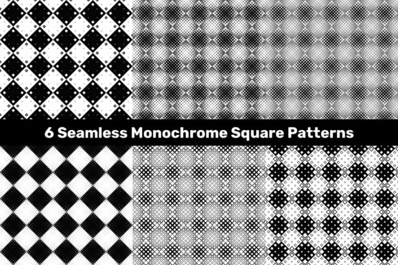 6 Seamless Diagonal Square Patterns: Practical, Versatile, and Ready-to-Use Design Assets
