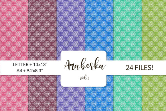 Arabeska Vol1. Patterns: Where Tradition Meets Modern Design Practice