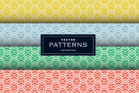 Curve Seamless Patterns Set in Four: A Strategic Design Asset for Modern Creative Workflows