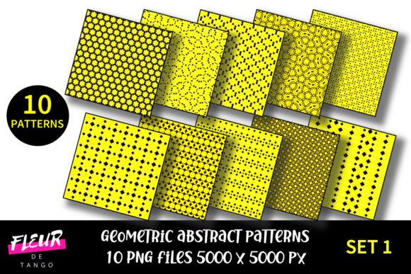 Geometric Patterns Digital Paper Set 1: Precision, Versatility, and Quiet Confidence in Design