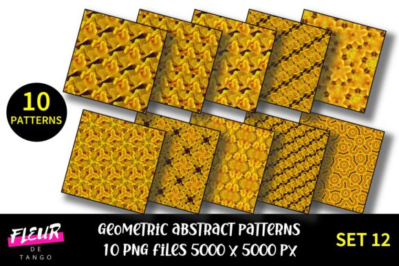 Geometric Patterns Digital Paper Set 12: A Strategic Asset for Intentional Design and Communication