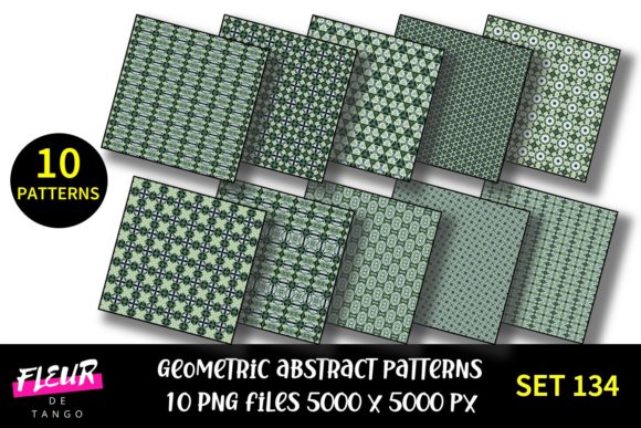 Geometric Patterns Digital Paper Set 134: Precision, Versatility, and the Evolving Demand for Intentional Design Assets