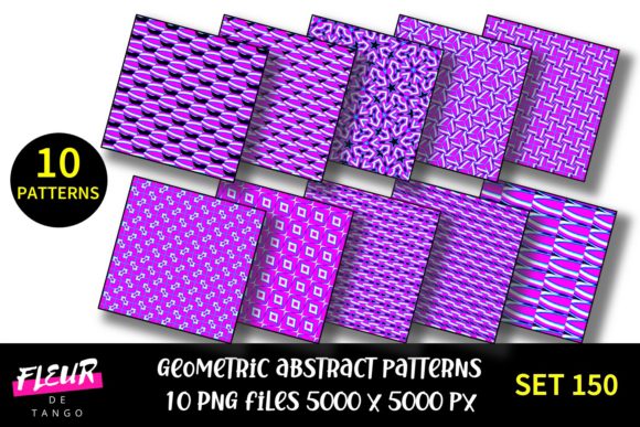 Geometric Patterns Digital Paper Set 150: A Strategic Resource for Intentional Design and Communication