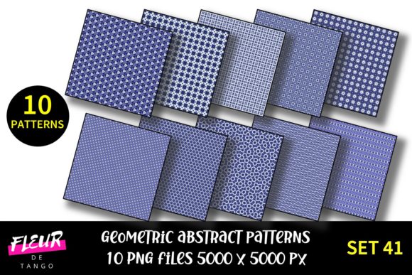 Geometric Patterns Digital Paper Set 41: A Strategic Asset for Intentional Design and Communication