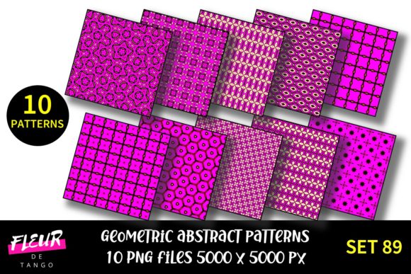 Geometric Patterns Digital Paper Set 89: Precision, Versatility, and Quiet Confidence in Design