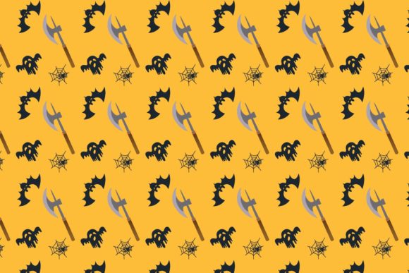 Halloween Patterns Icon-033: Bold, Scalable, Ready to Use