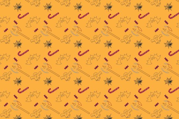 Halloween Patterns Icon-083: A Versatile Design Asset