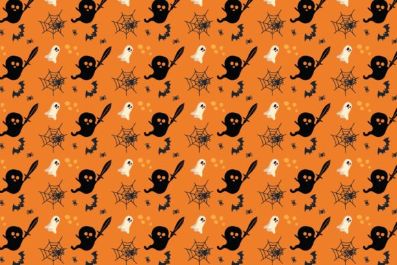 Halloween Patterns Icon-174: Spooky & Scalable