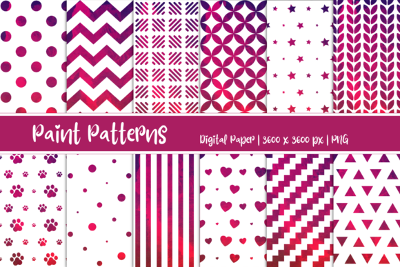 Paint Patterns Digital Paper: What You Need to Know Before Downloading or Designing