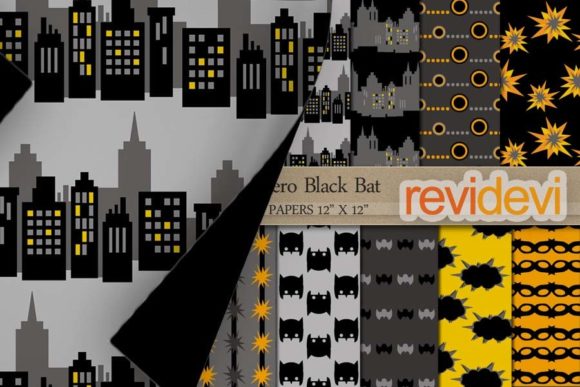 Superhero City Patterns